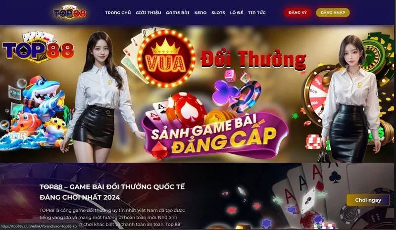 TOP88 chỉ hoạt động tại thị trường Châu Á